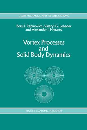 Vortex Processes and Solid Body Dynamics: The Dynamic Problems of Spacecrafts and Magnetic Levitation Systems de B. Rabinovich