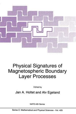 Physical Signatures of Magnetospheric Boundary Layer Processes de J.A. Holtet