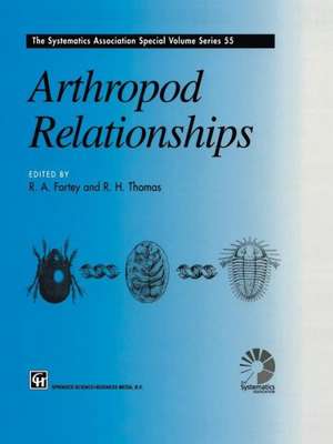 Arthropod Relationships de Richard A. Fortey