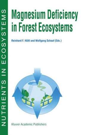 Magnesium Deficiency in Forest Ecosystems de Reinhard F. Hüttl