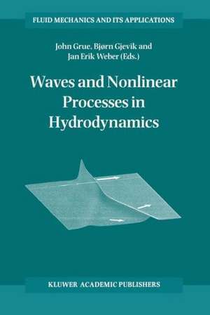 Waves and Nonlinear Processes in Hydrodynamics de John Grue