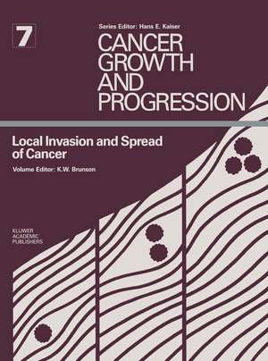 Local Invasion and Spread of Cancer de Kenneth W. Brunson