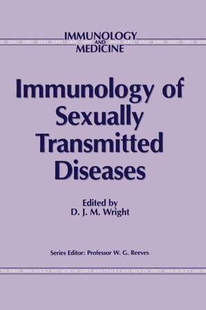 Immunology of Sexually Transmitted Diseases de D.J. Wright