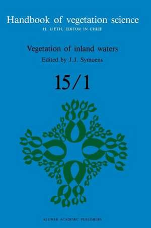 Vegetation of inland waters de J. J. Symoens