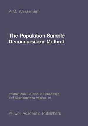 The Population-Sample Decomposition Method: A Distribution-Free Estimation Technique for Minimum Distance Parameters de A.M. Wesselman