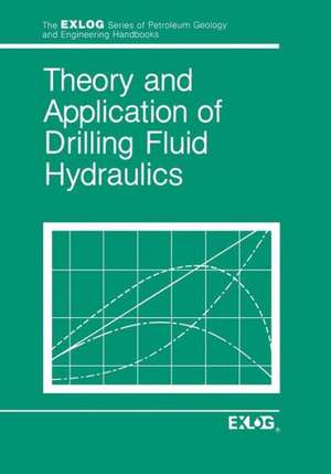 Theory and Applications of Drilling Fluid Hydraulics de EXLOG/Whittaker