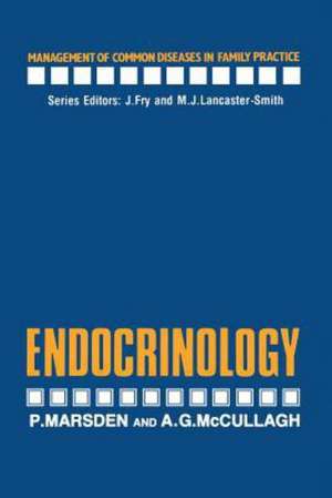 Endocrinology de P. Marsden