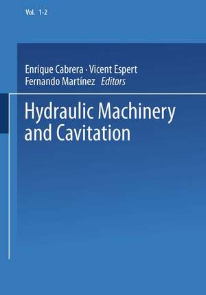 Hydraulic Machinery and Cavitation: Proceedings of the XVIII IAHR Symposium on Hydraulic Machinery and Cavitation de Enrique Cabrera