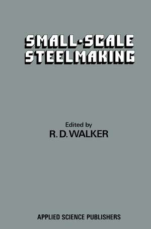 Small-Scale Steelmaking de R. D. Walker