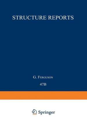 Organic Indexes: Subject/Formula Indexes (1913–1980), Author Index (1971–1980) de G. Ferguson