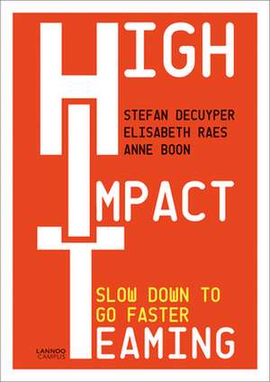 HIGH IMPACT TEAMING de Anne Boon