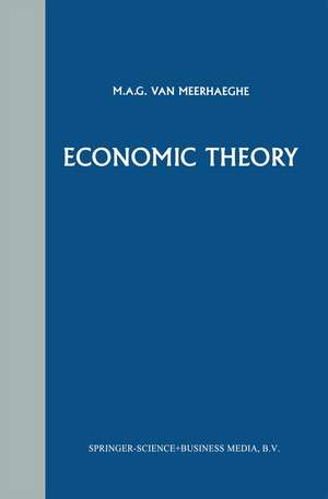 Economic Theory: A Critic’s Companion de M.A. van Meerhaeghe