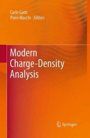 Modern Charge-Density Analysis de Carlo Gatti