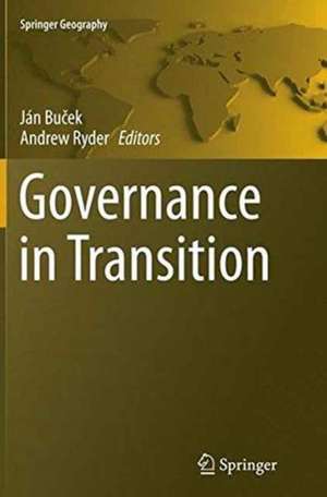 Governance in Transition de Ján Buček