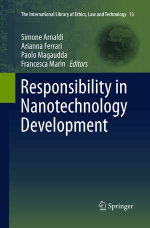 Responsibility in Nanotechnology Development de Simone Arnaldi