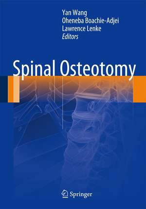 Spinal Osteotomy de Yan Wang