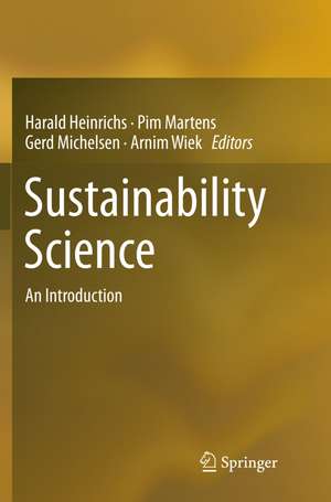 Sustainability Science de Harald Heinrichs