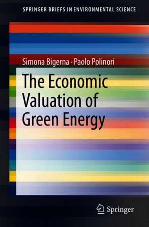 The Economic Valuation of Green Electricity de Simona Bigerna