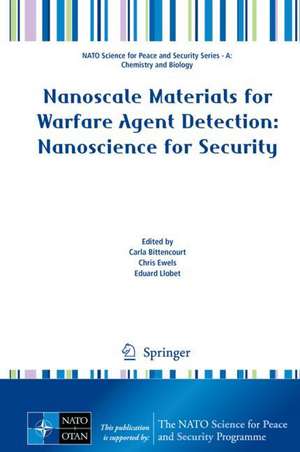 Nanoscale Materials for Warfare Agent Detection: Nanoscience for Security de Carla Bittencourt