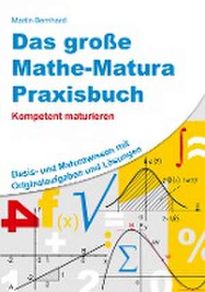 Das große Mathe-Matura Praxisbuch de Martin Bernhard