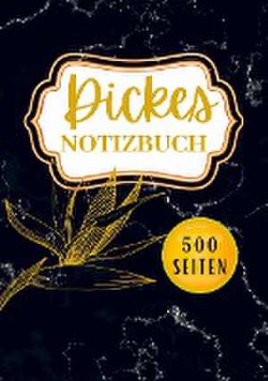 Dickes Notizbuch A5- 500 Seiten de Sophie M. Keil