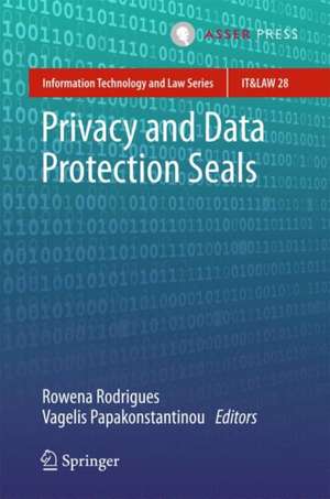 Privacy and Data Protection Seals de Rowena Rodrigues