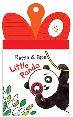 RATTLE TEETHER BK LITTLE PANDA