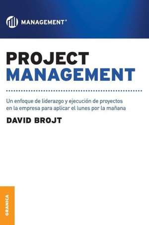 Project Management de David Brojt