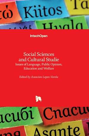 Social Sciences and Cultural Studies de Asunción Lopez-Varela Azcárate