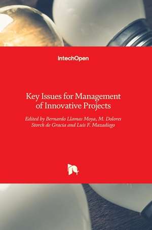 Key Issues for Management of Innovative Projects de Bernardo Llamas