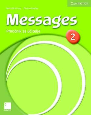 Messages 2 Teacher's Book Slovenian Edition de Meredith Levy