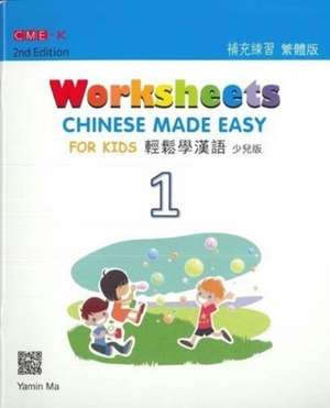 Chinese Made Easy For Kids 1 - Worksheets. Traditional character version de Y Ma