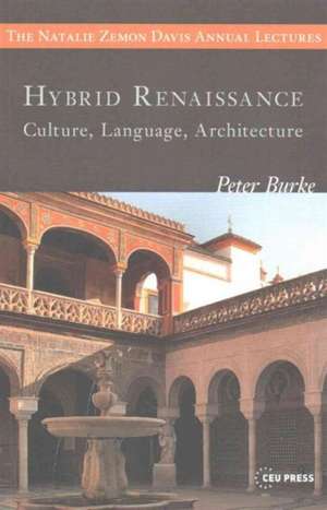 Hybrid Renaissance de Peter Burke