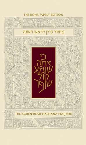 Koren Sacks Rosh Hashana Mahzor, Nusah Sepharad: Compact Size de Jonathan Sacks