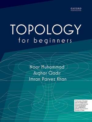 Topology for Beginners de Noor Muhammad