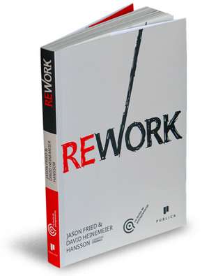 REWORK de David Heinemeier Hansson