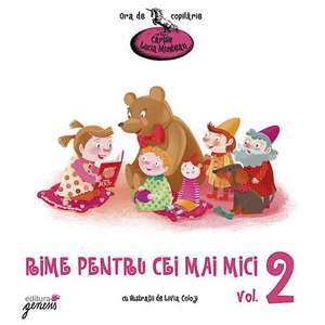 Rime pentru cei mai mici 2: Copii de la 2 ani de Lucia Muntean