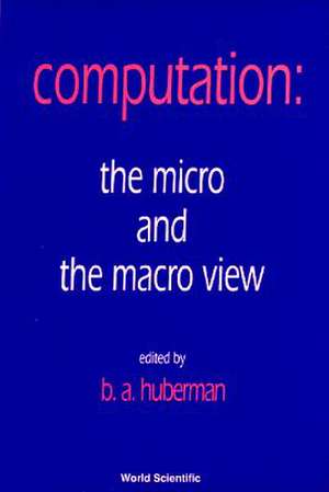 Computation: The Micro and the Macro View de Bernard Huberman