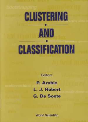 Clustering and Classification de Phipps Arabie