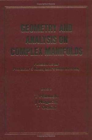 GEOMETRY & ANALYSIS ON COMPLEXMANIFOLDS de Mabuchi T