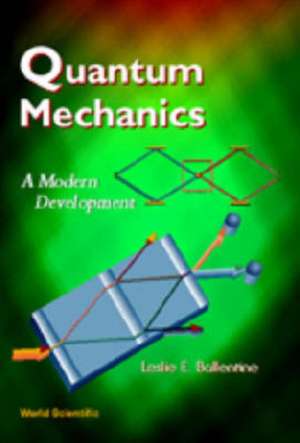 QUANTUM MECHANICS de Ballentine Leslie E