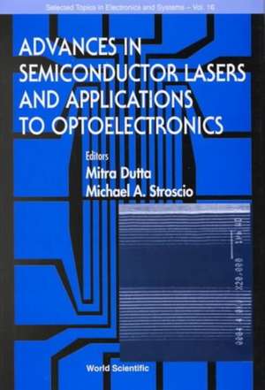 ADVANCES IN SEMICONDUCTOR LASERS...(V16) de Dutta Mitra