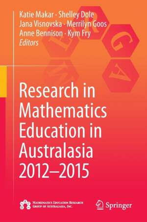 Research in Mathematics Education in Australasia 2012-2015 de Katie Makar