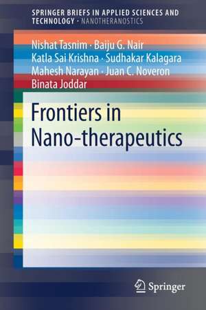 Frontiers in Nano-therapeutics de Nishat Tasnim