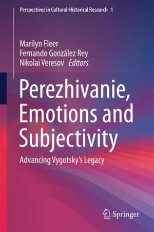 Perezhivanie, Emotions and Subjectivity: Advancing Vygotsky’s Legacy de Marilyn Fleer