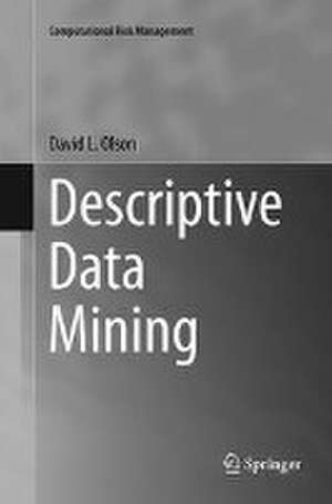 Descriptive Data Mining de David L. Olson