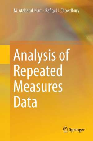 Analysis of Repeated Measures Data de M. Ataharul Islam
