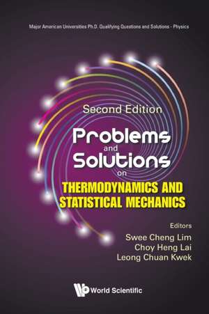 PROB & SOL THERMO & STAT (2ND ED) de Lim Swee Cheng