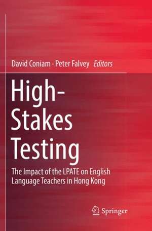 High-Stakes Testing de David Coniam