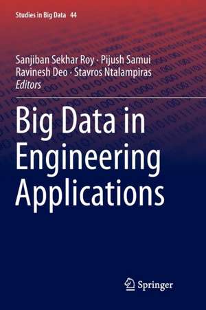 Big Data in Engineering Applications de Sanjiban Sekhar Roy